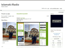 Tablet Screenshot of islamski-radio.com